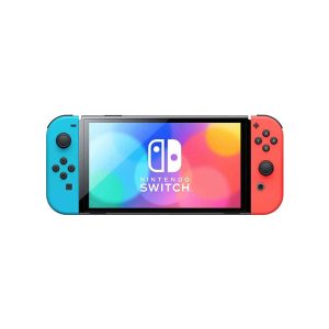 Nintendo Switch OLED Neon Blue and Red